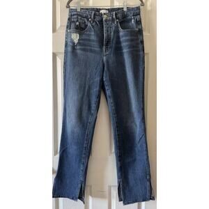 Good American Split Hem Straight Jeans size 29
